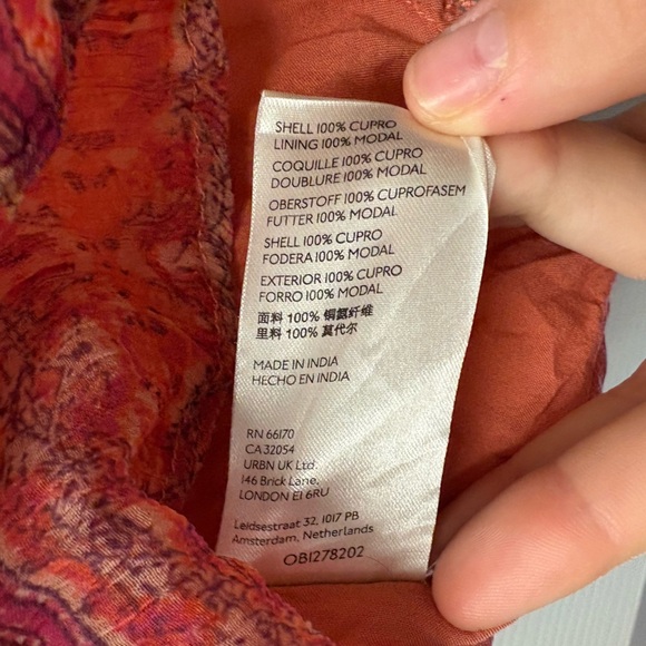 Anthropologie Boho Patterned Pull-On Skirt Size Large - Picture 4 of 4